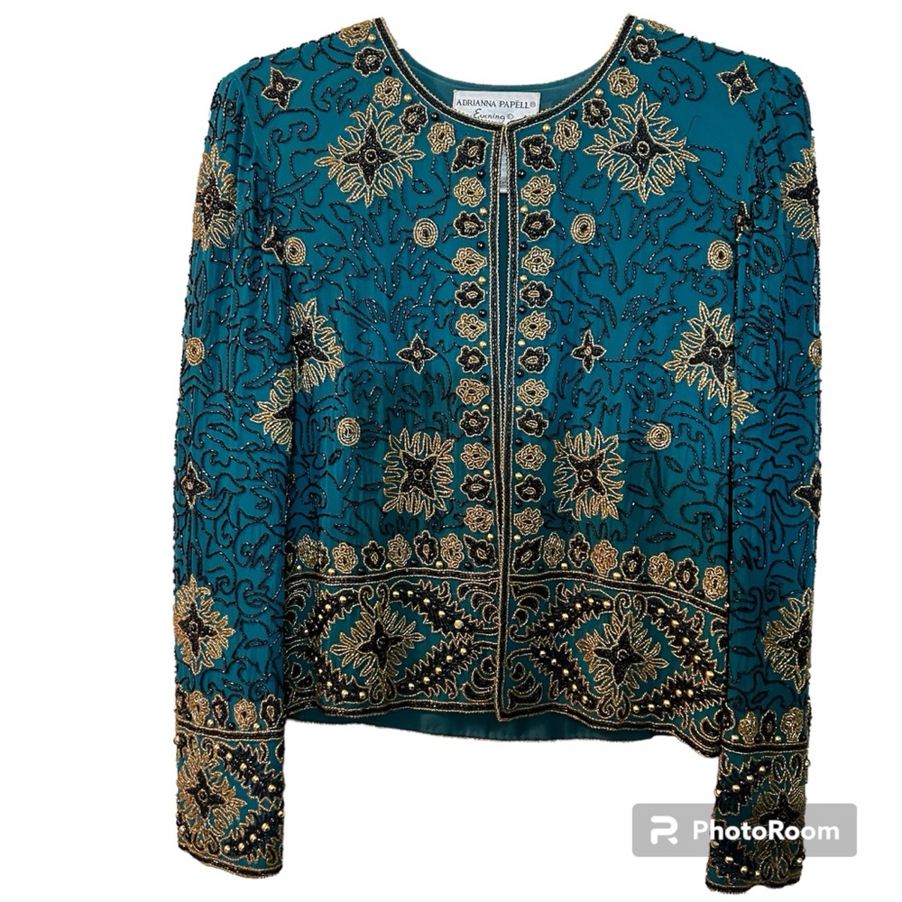 Vintage Adriana Papell dinner jacket